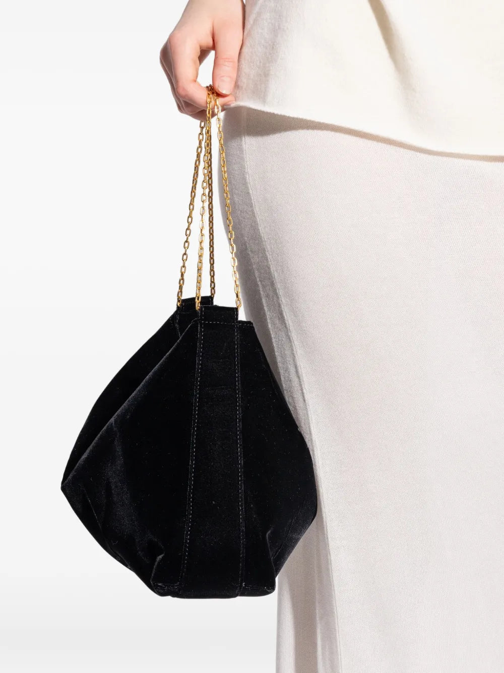 Neous Pavo West Velvet Shoulder Bag