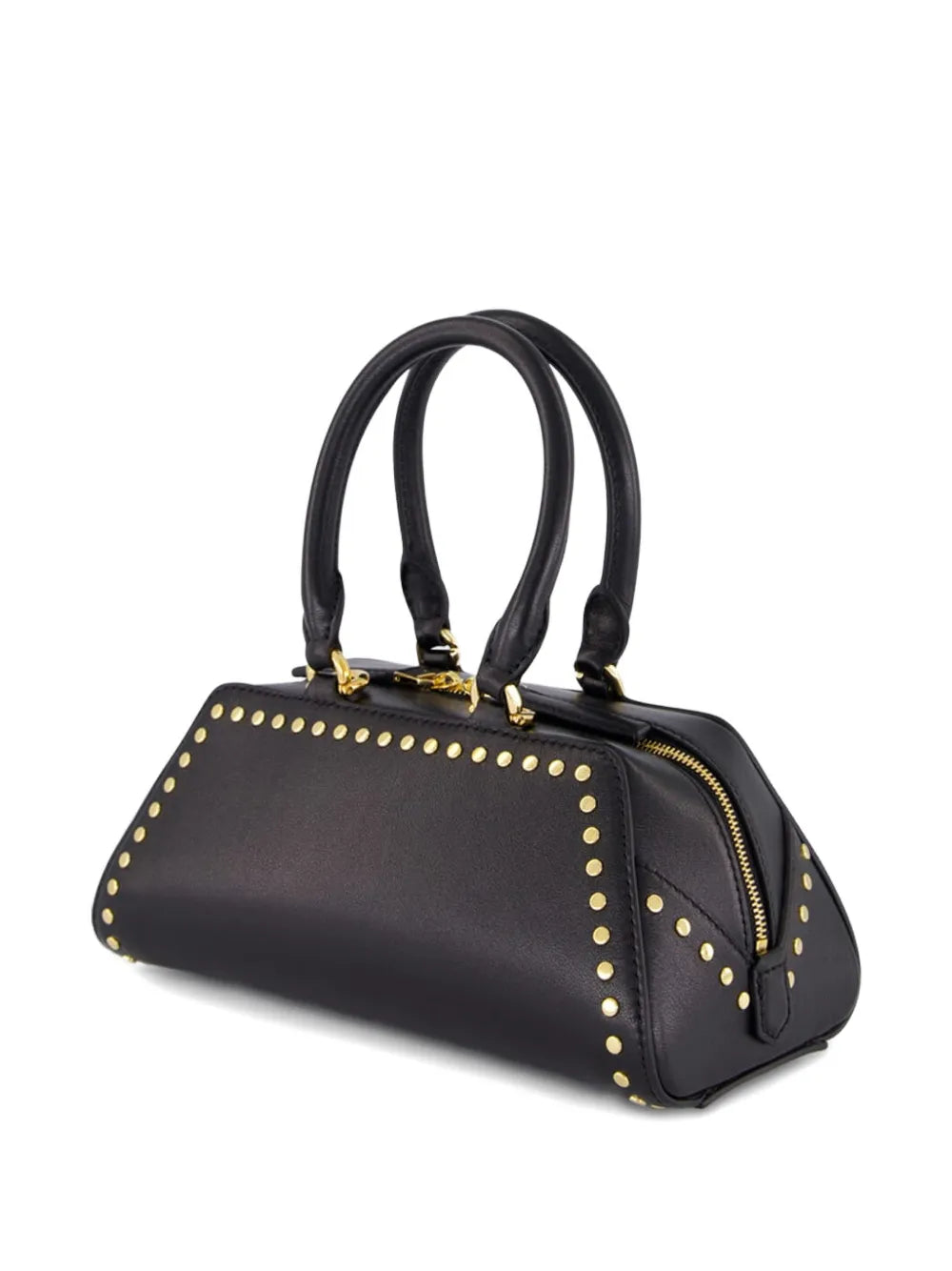 Givenchy Studded Top Handle Leather Shoulder Bag
