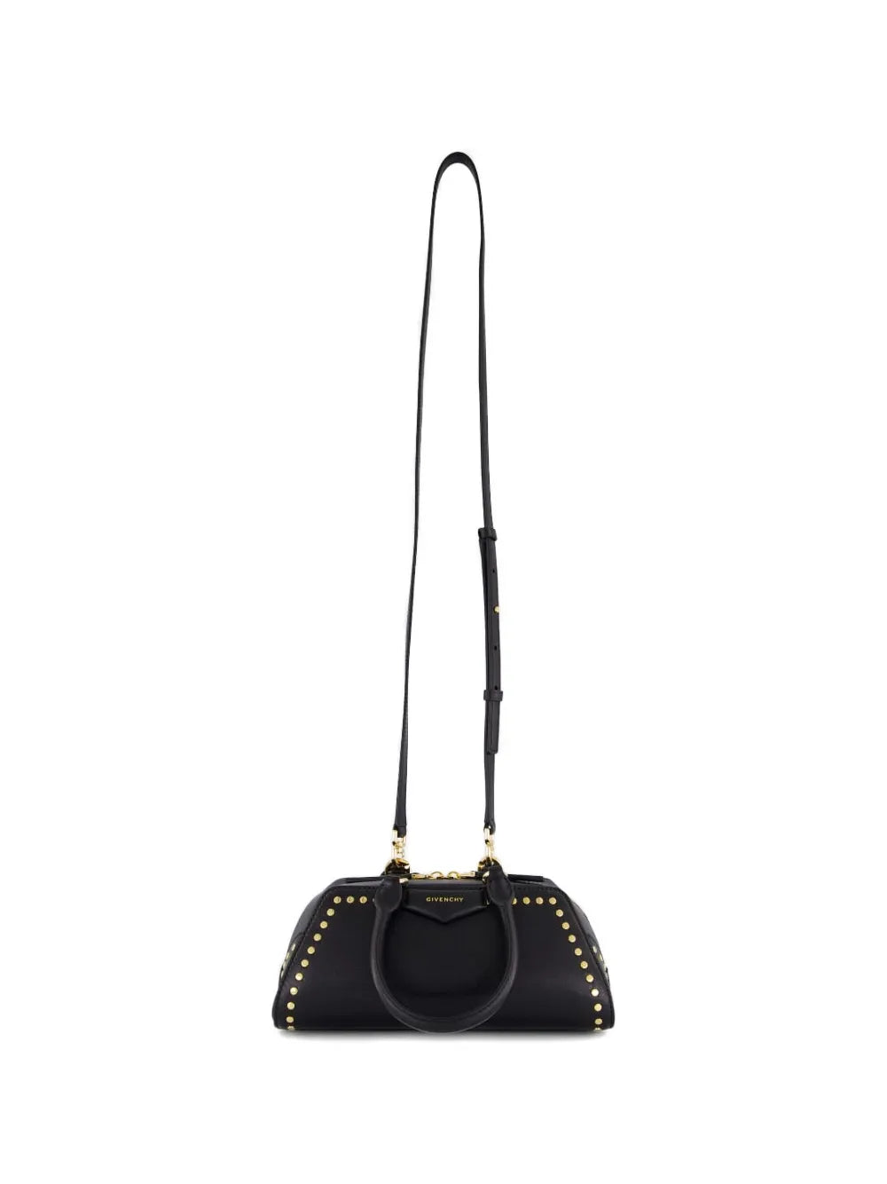 Givenchy Studded Top Handle Leather Shoulder Bag