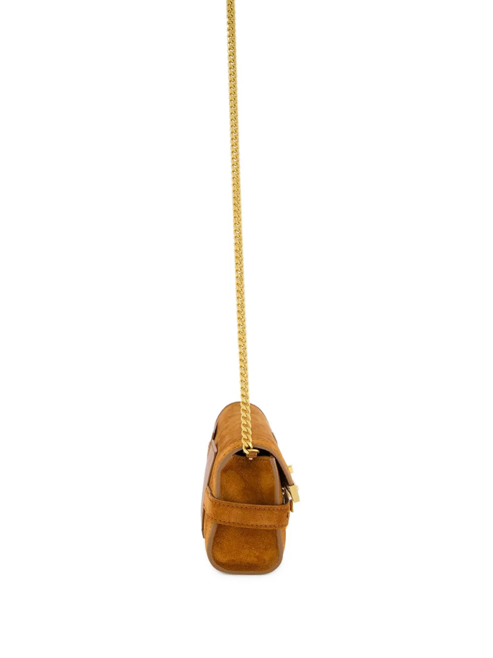 Balmain B Buzz 23 Suede Shoulder Bag