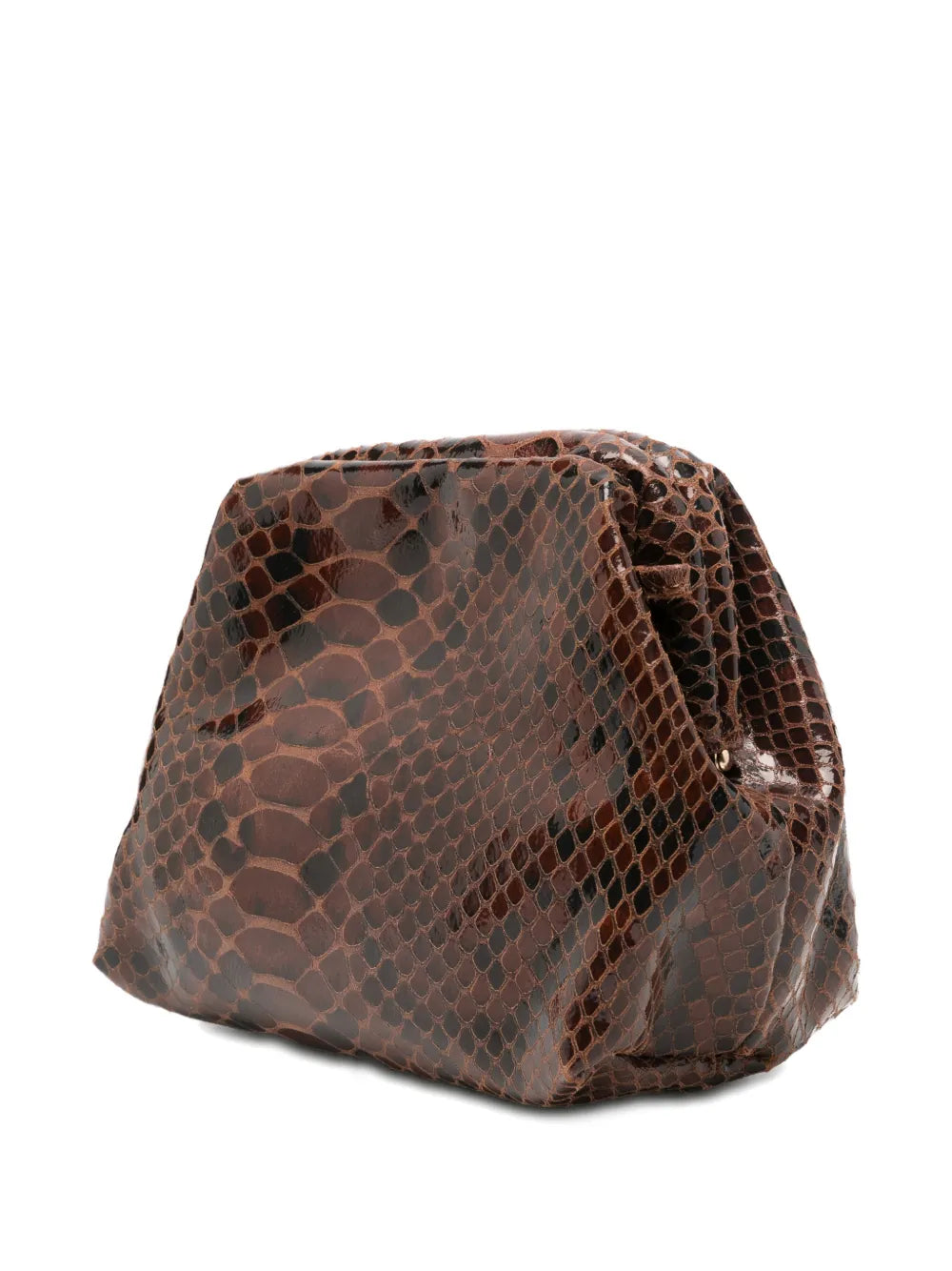 Marc Ellis Arlena S Py Logo Lettering Clutch