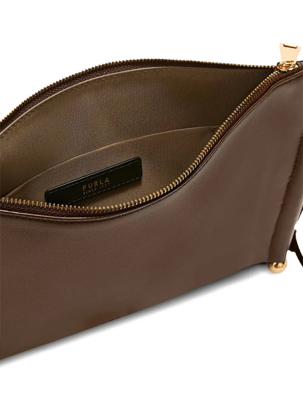 Furla Xl Suede Fringing Shoulder Bag