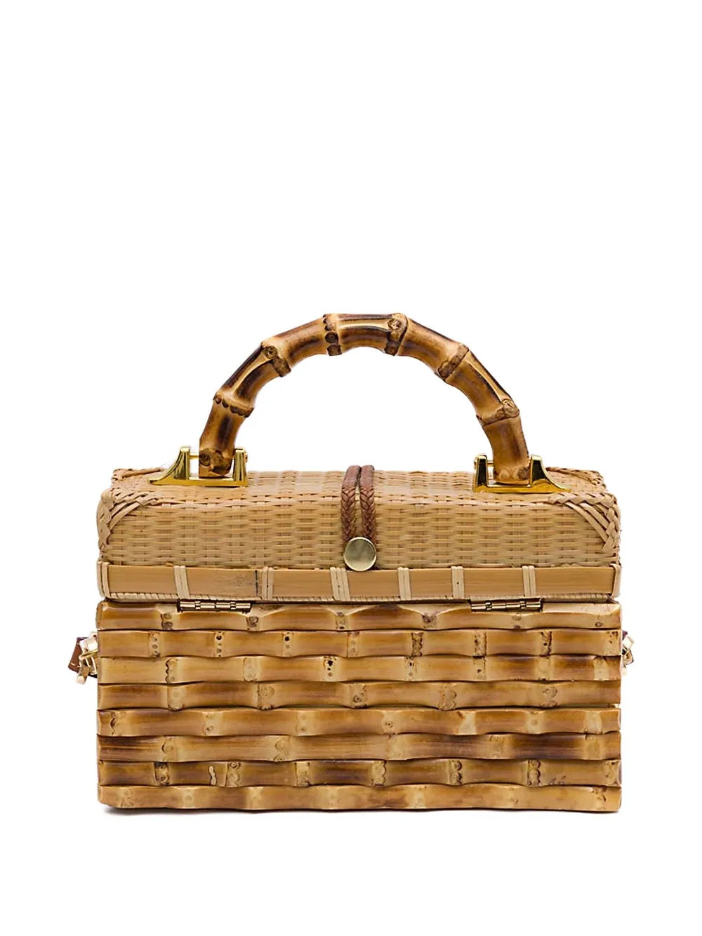 Isla Eleonora Rattan Shoulder Bag