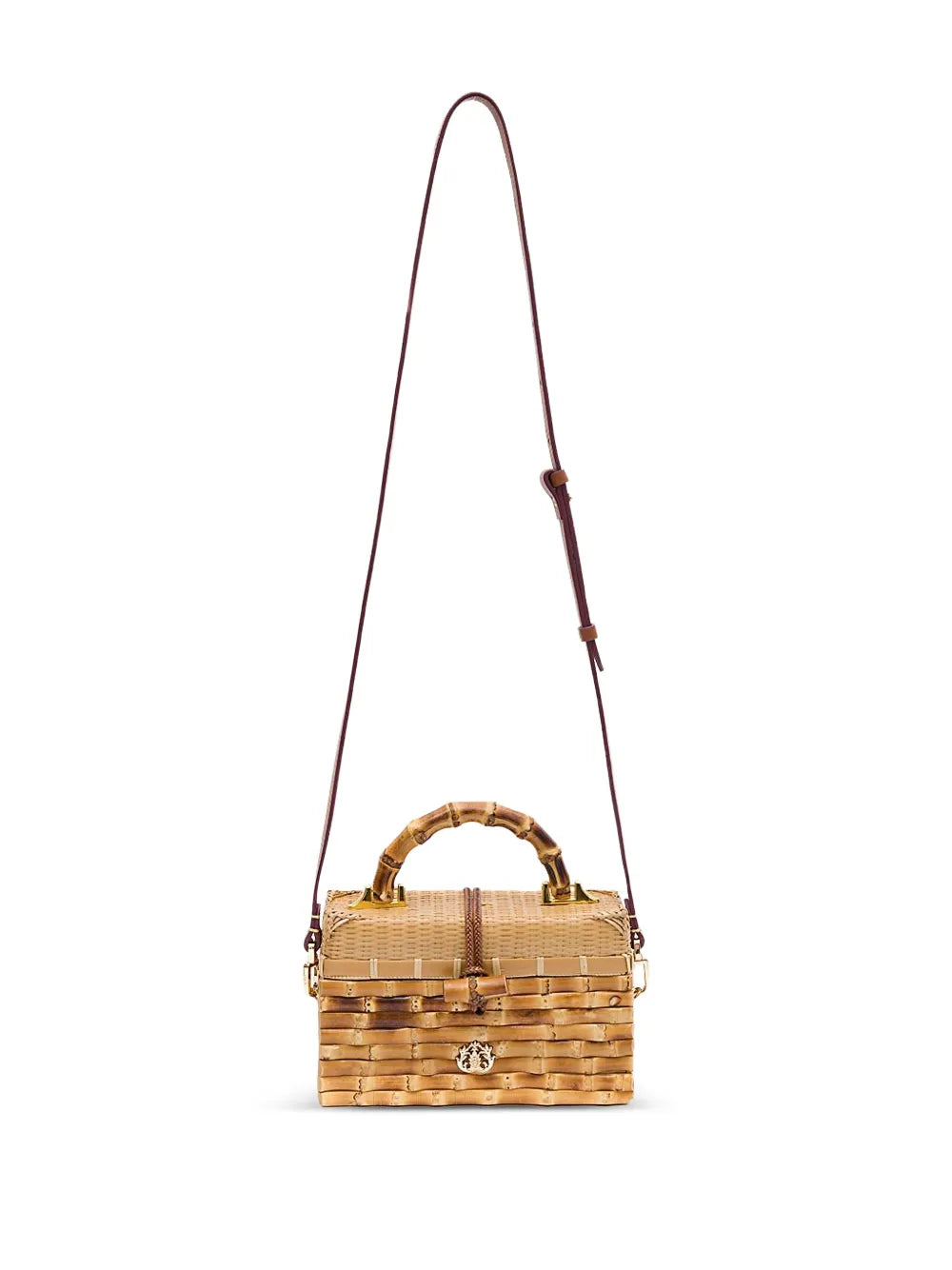 Isla Eleonora Rattan Shoulder Bag
