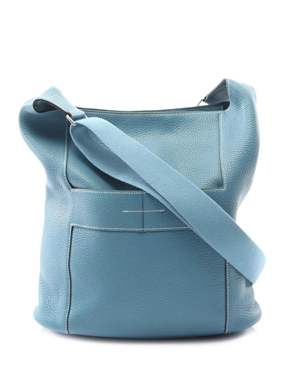Hermes Pre Owned 2011 Taurillon Clemence Good News Gm Shoulder Bag