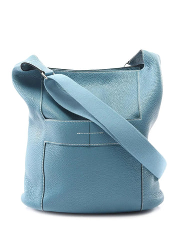 Hermes Pre Owned 2011 Taurillon Clemence Good News Gm Shoulder Bag