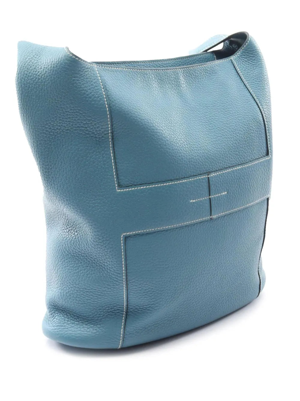 Hermes Pre Owned 2011 Taurillon Clemence Good News Gm Shoulder Bag