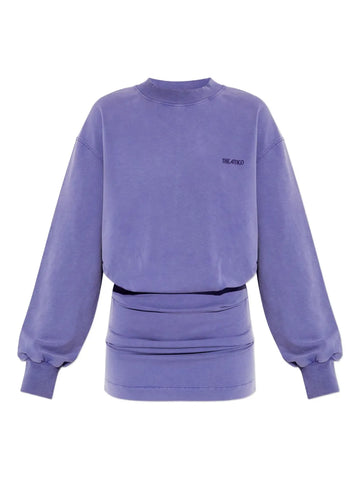 The Attico Long Sleeve Mini Dress