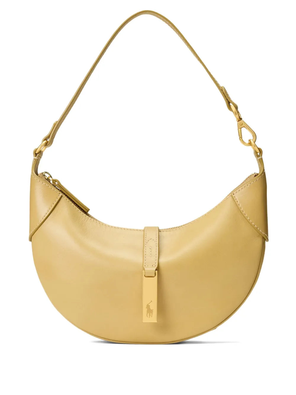 Polo Ralph Lauren Polo Id Leather Shoulder Bag