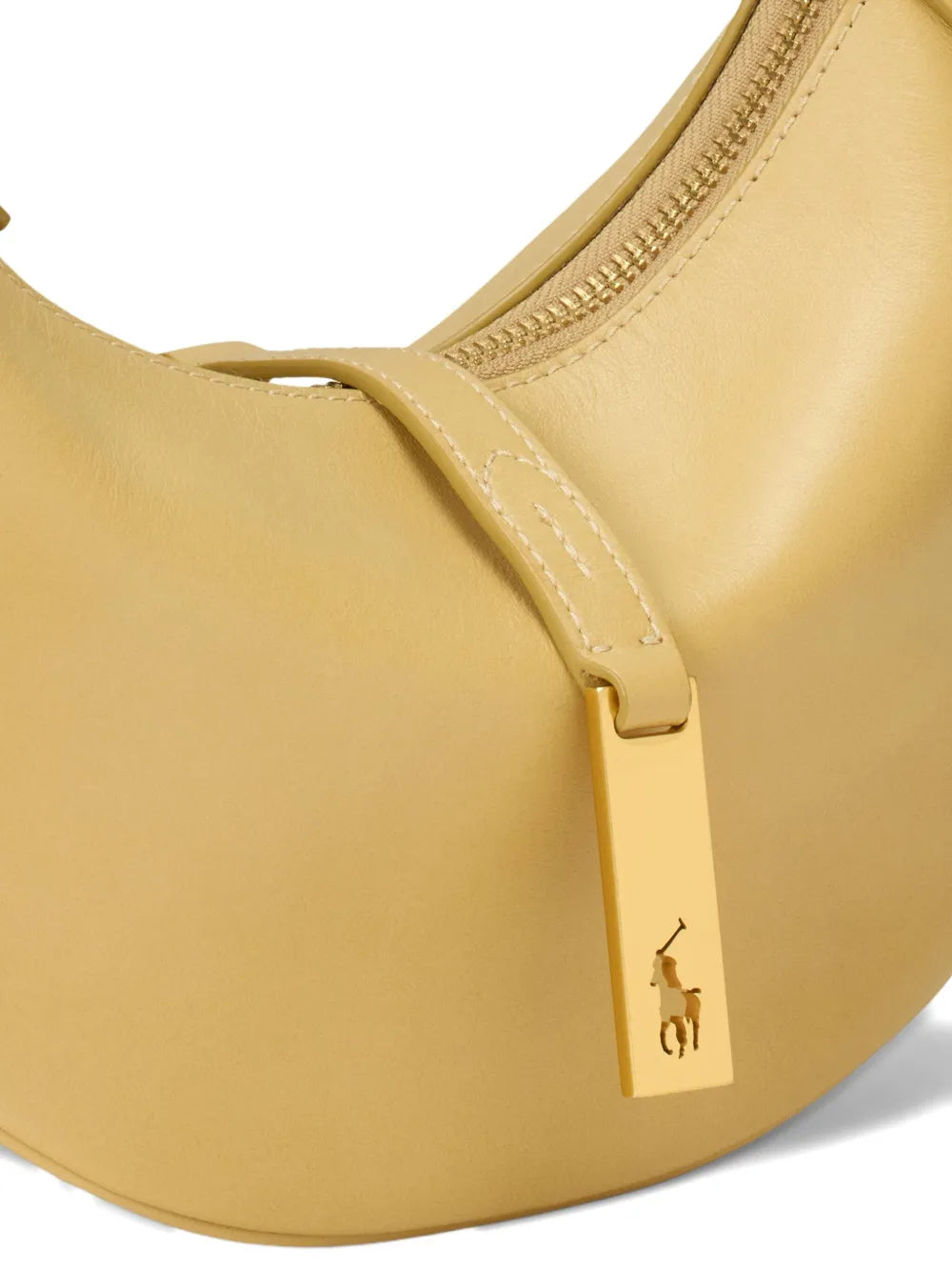 Polo Ralph Lauren Polo Id Leather Shoulder Bag