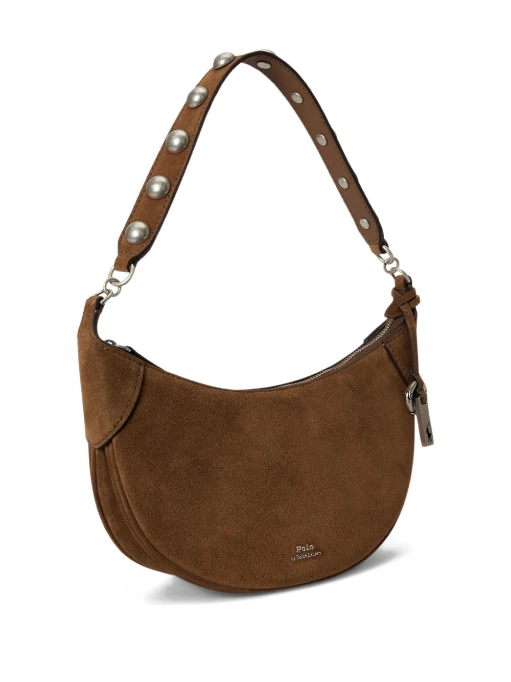 Polo Ralph Lauren Polo Id Suede Shoulder Bag