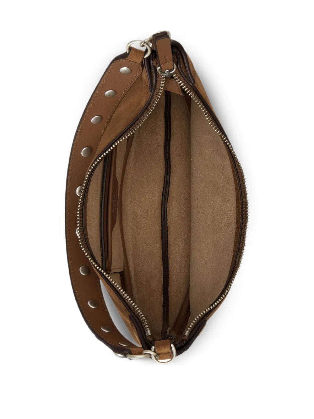 Polo Ralph Lauren Polo Id Suede Shoulder Bag