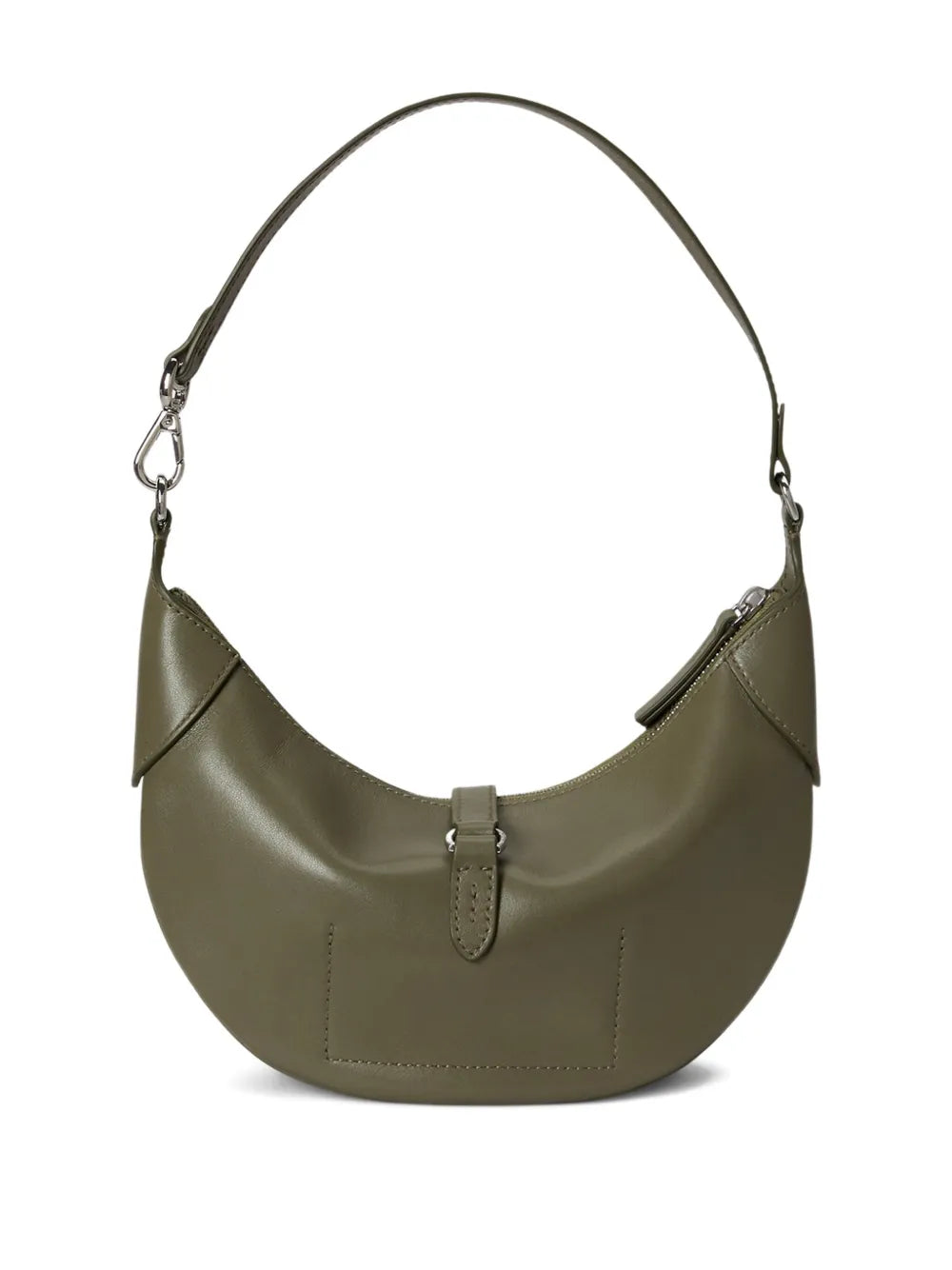 Polo Ralph Lauren Logo Detail Leather Shoulder Bag