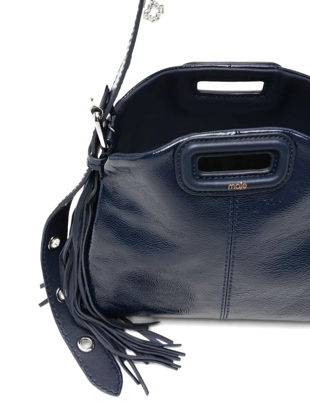 Maje Miss M Fringe Embellished Bag
