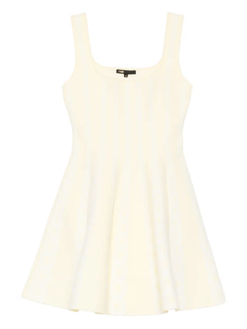 Maje Square Neck Mini Dress