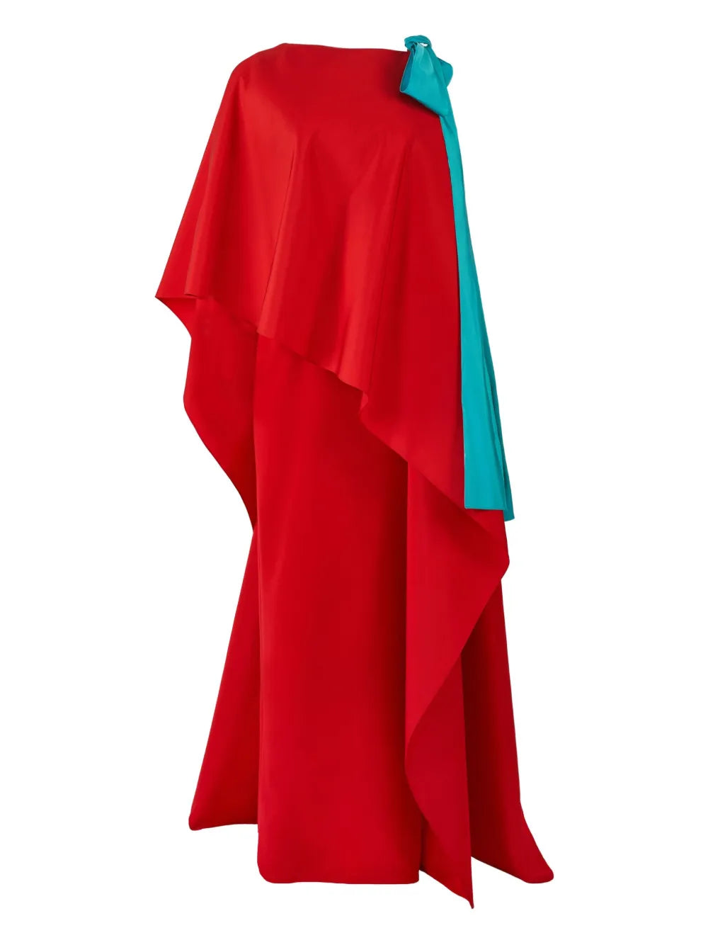 Carolina Herrera Column Gown With Cape