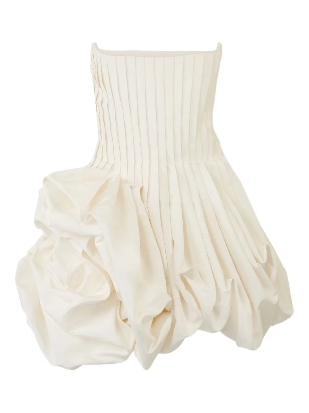 Carolina Herrera Pleated Mini Dress
