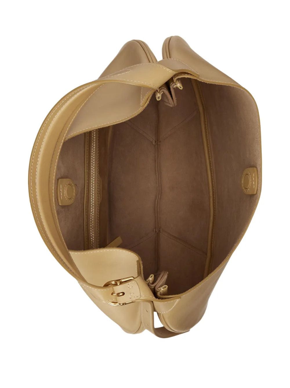 Polo Ralph Lauren Pony Plaque Leather Shoulder Bag
