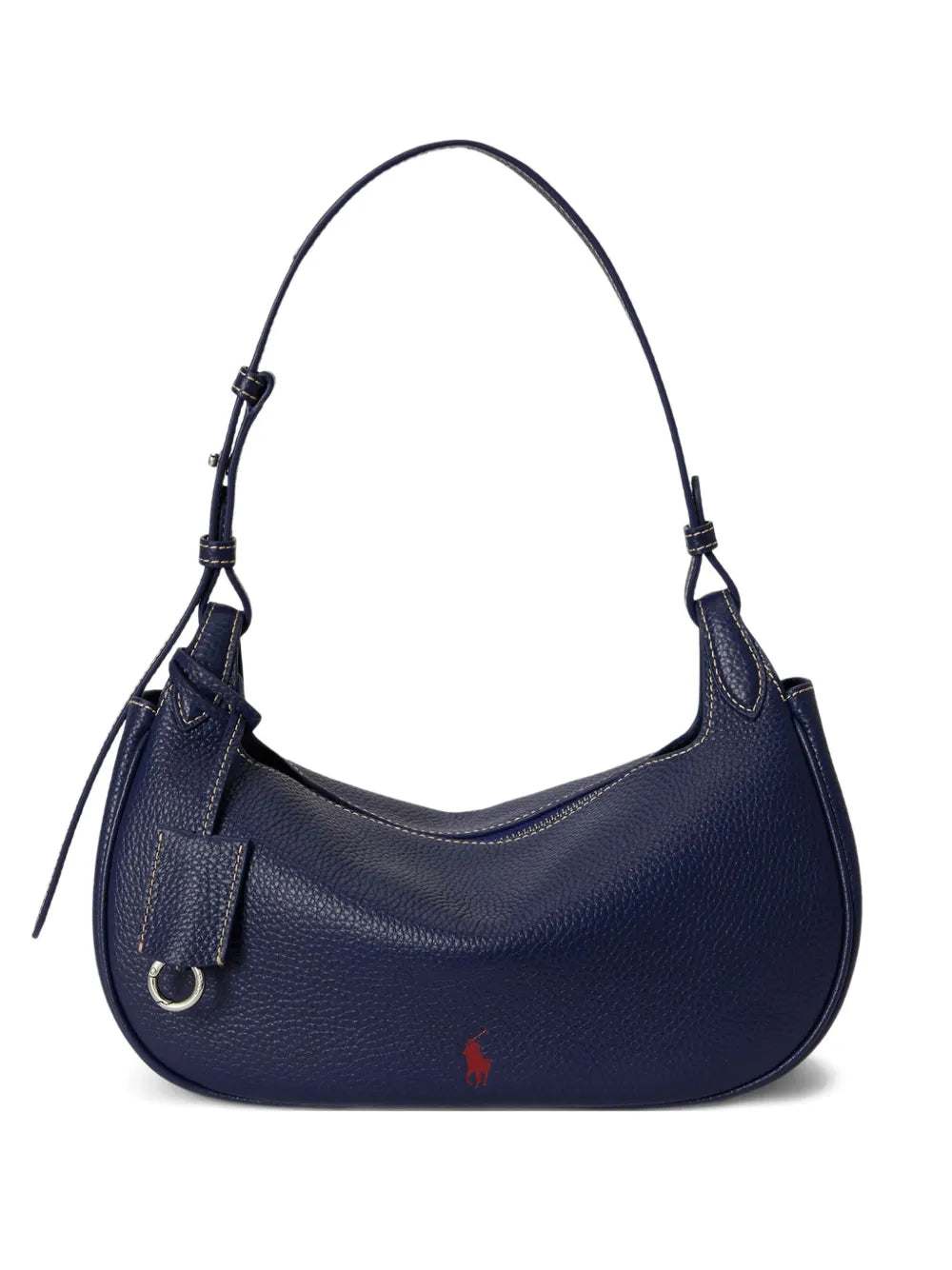 Polo Ralph Lauren Ebbled Pony Leather Shoulder Bag