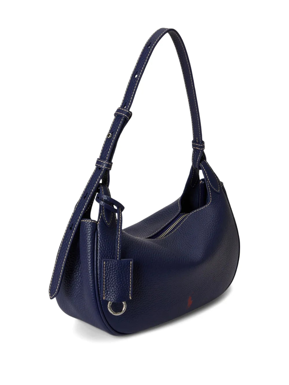 Polo Ralph Lauren Ebbled Pony Leather Shoulder Bag