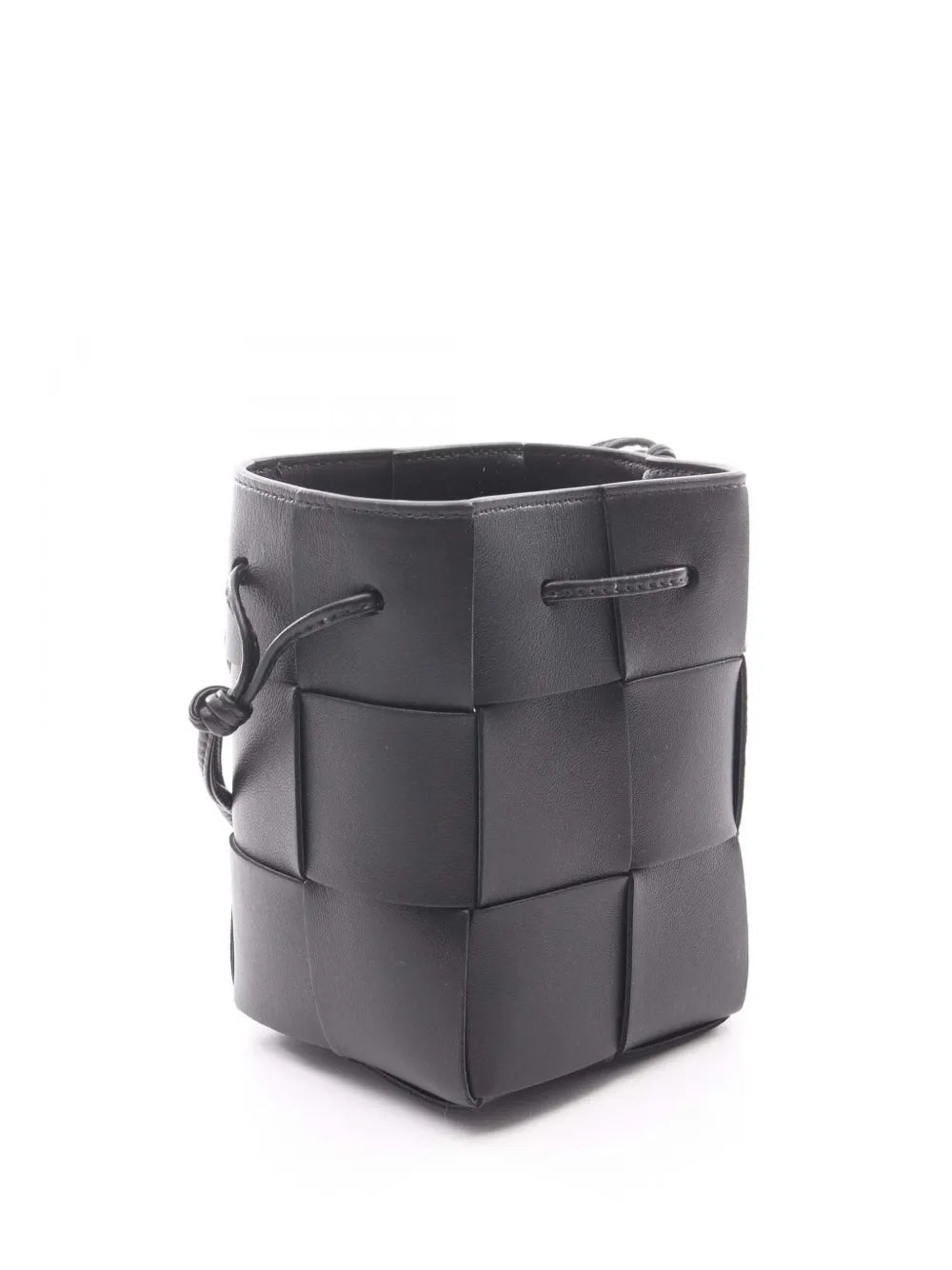 Bottega Veneta Pre Owned 2012 2025 Mini Nappa Intrecciato Cassette Bucket Shoulder Bag