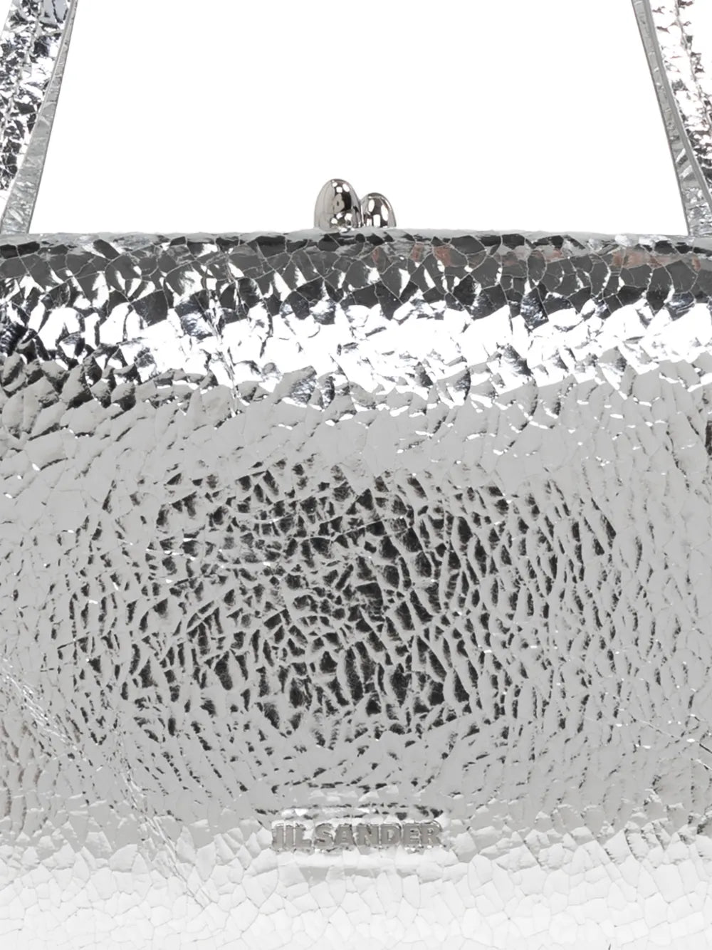 Jil Sander Textured Leather Shoulder Bag