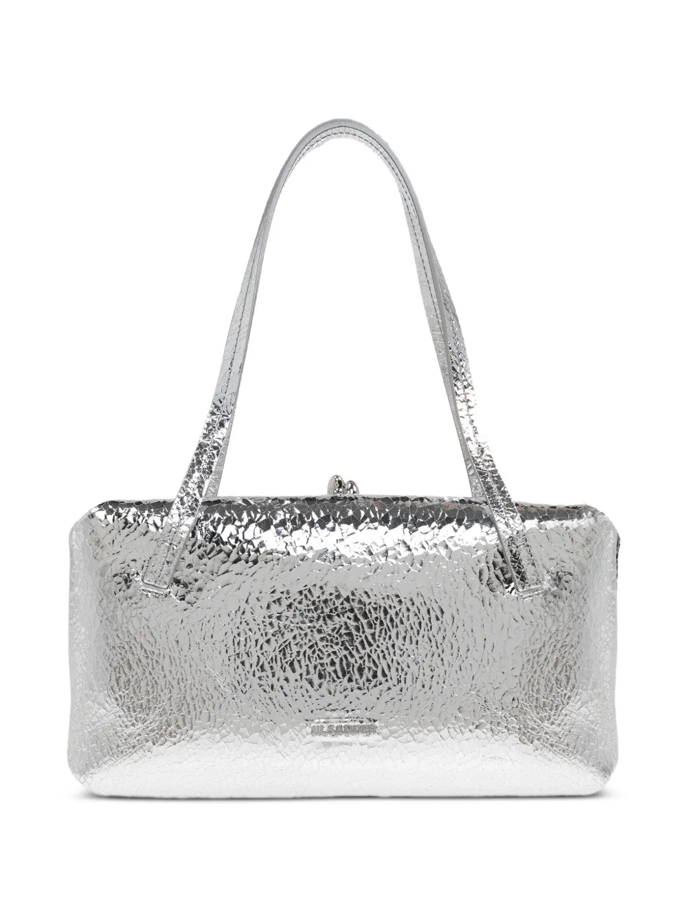 Jil Sander Textured Leather Shoulder Bag