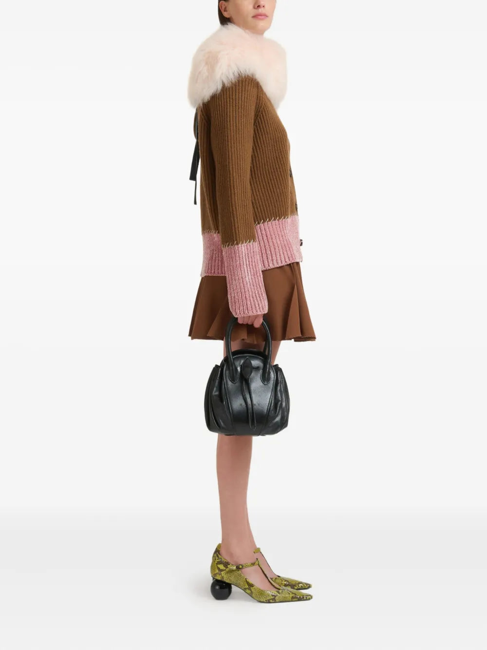 Marni Tubular Handle Tulipea Shoulder Bag