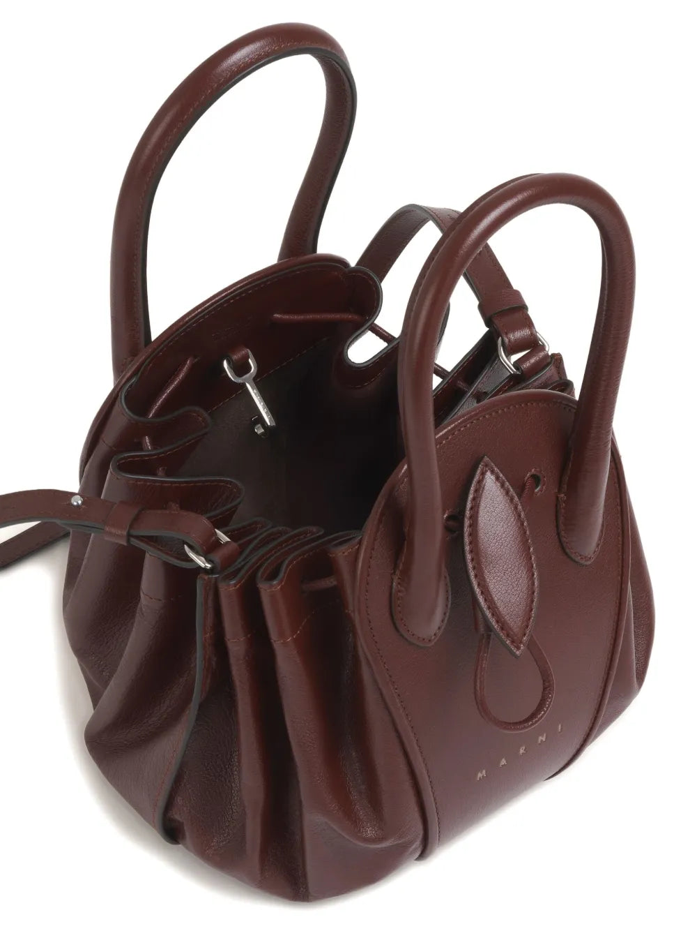 Marni Tubular Handles Tulipea Shoulder Bag