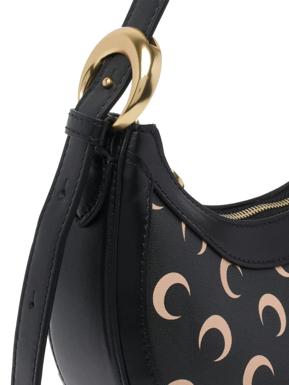 Marine Serre Mini Eclips Moon Print Shoulder Bag