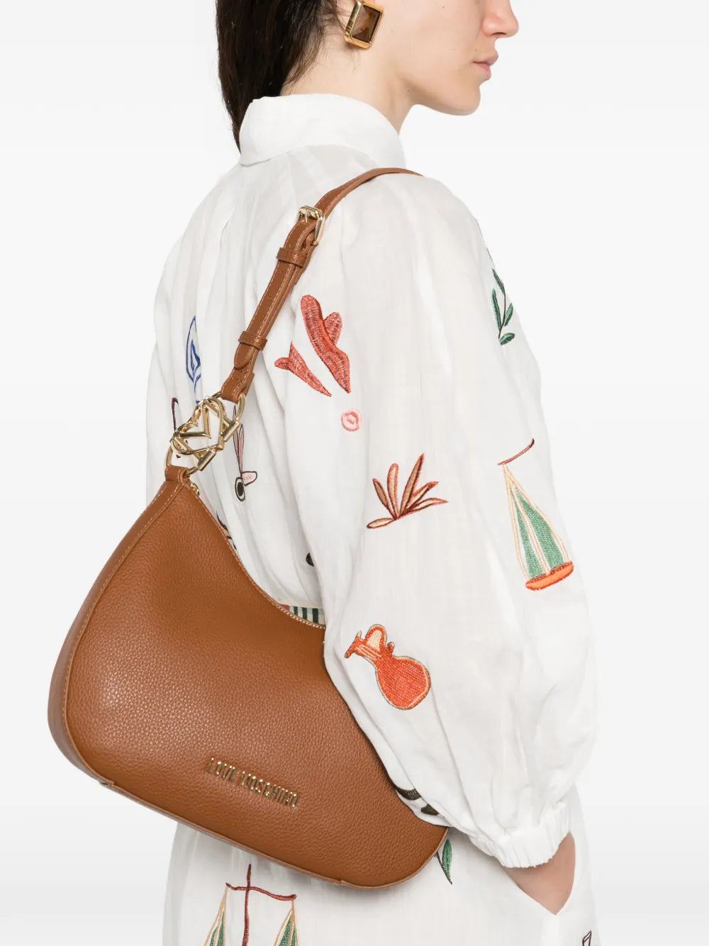 Love Moschino Logo Detail Shoulder Bag