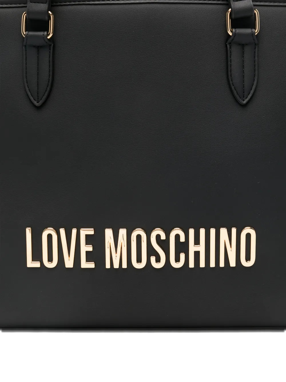 Love Moschino Logo Plaque Shoulder Bag