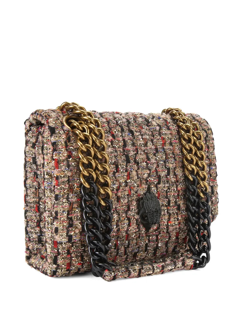 Kurt Geiger London Tweed Texture Shoulder Bag