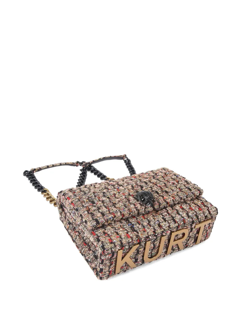 Kurt Geiger London Tweed Texture Shoulder Bag