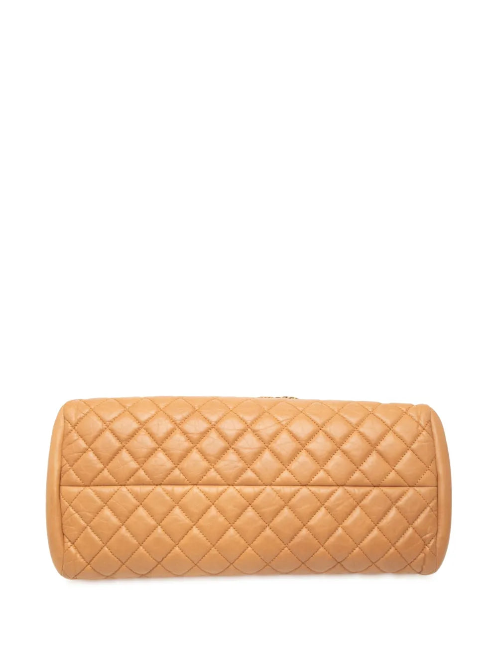 Chanel Pre Owned 2010 2011 Medium Lambskin Just Mademoiselle Bowling Bag Shoulder Bag
