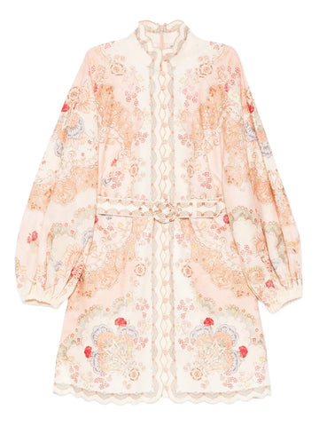 Zimmermann Daylight Floral Print Mini Dress