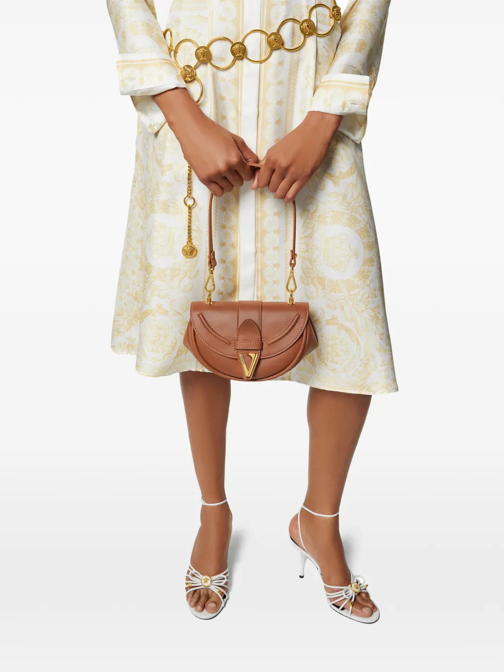 Versace Small Virtus Shoulder Bag