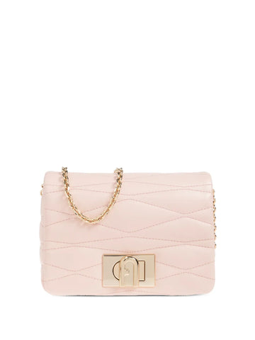 Furla Mini 1927 Quilted Chain Strap Cross Body Bag