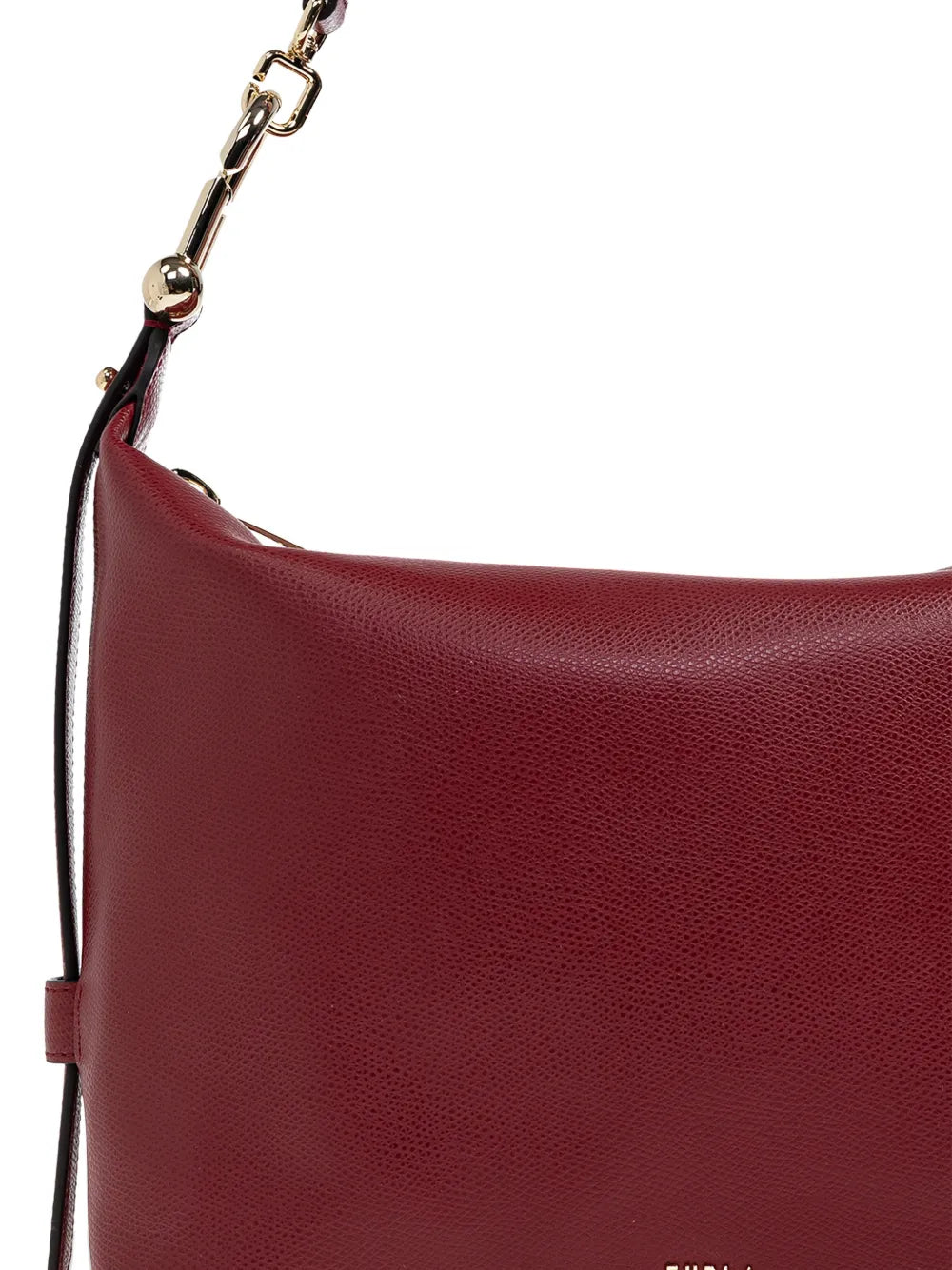 Furla Chain Detail Leather Shoulder Bag