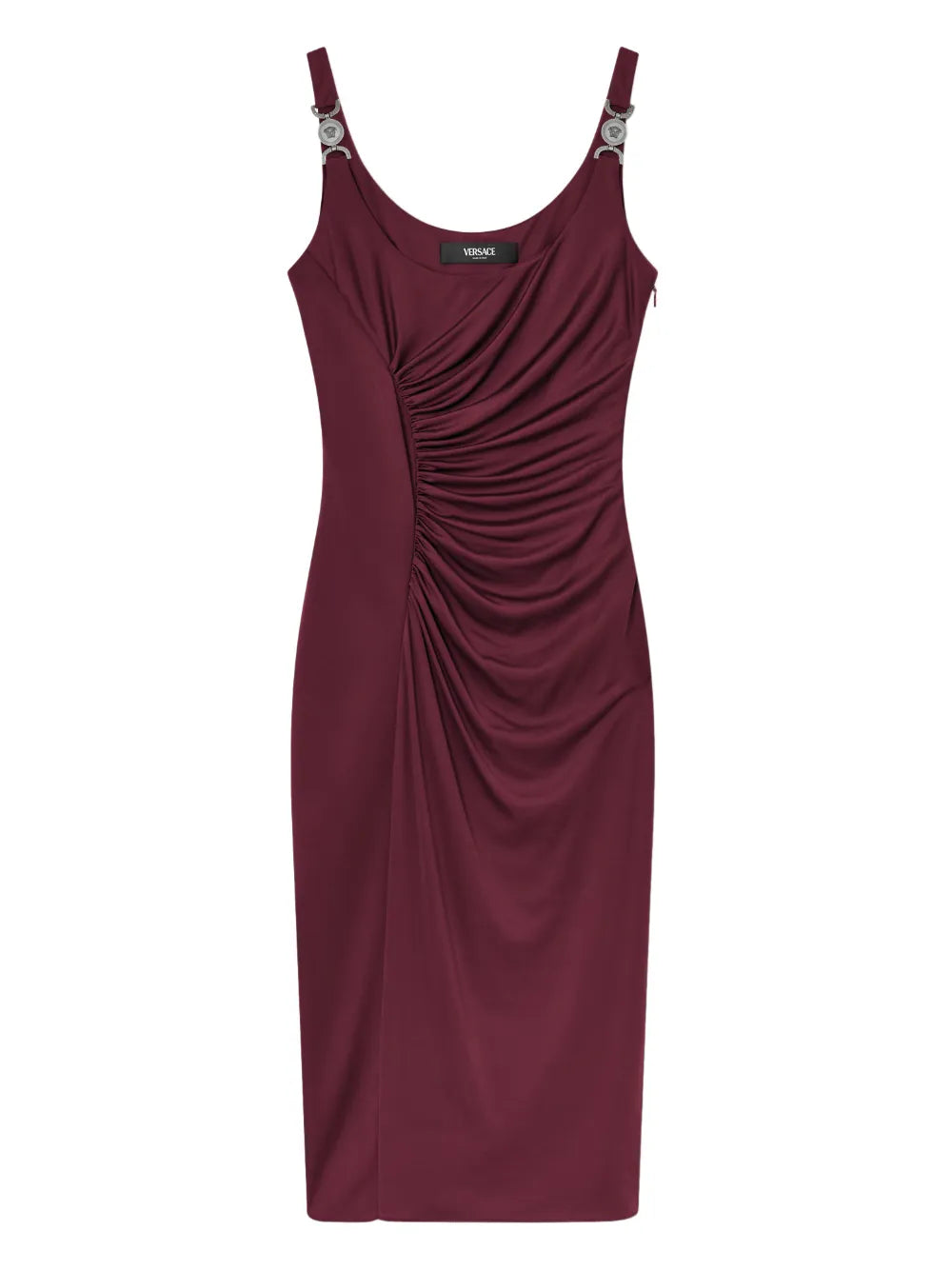 Versace Medusa Hardware Midi Dress