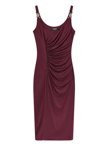 Versace Medusa Hardware Midi Dress