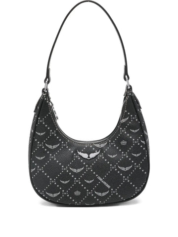 Zadigvoltaire Z Night Out Logo Graphic Shoulder Bag