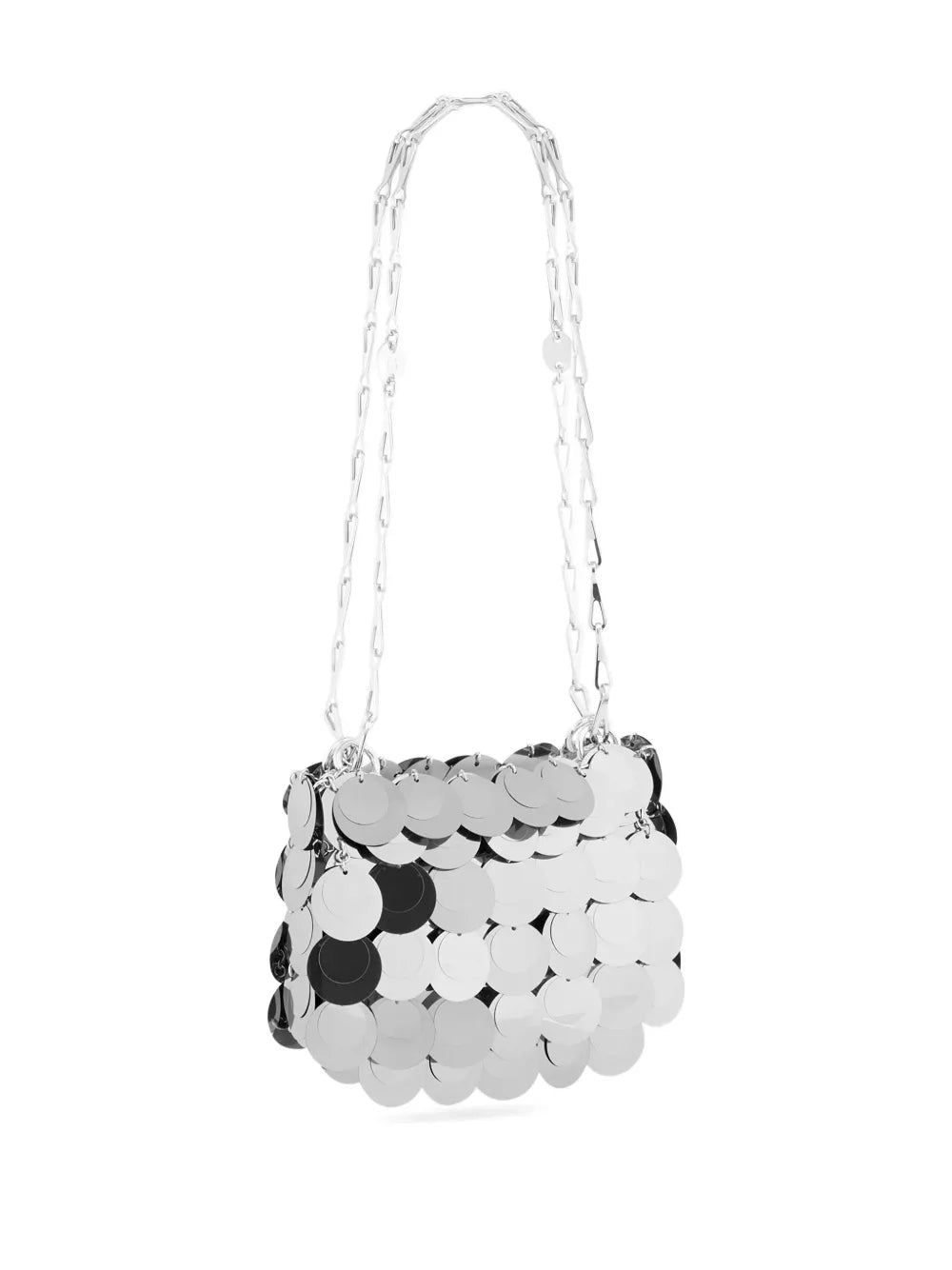 Rabanne Sparkle Multi Layered Chain Mini Bag
