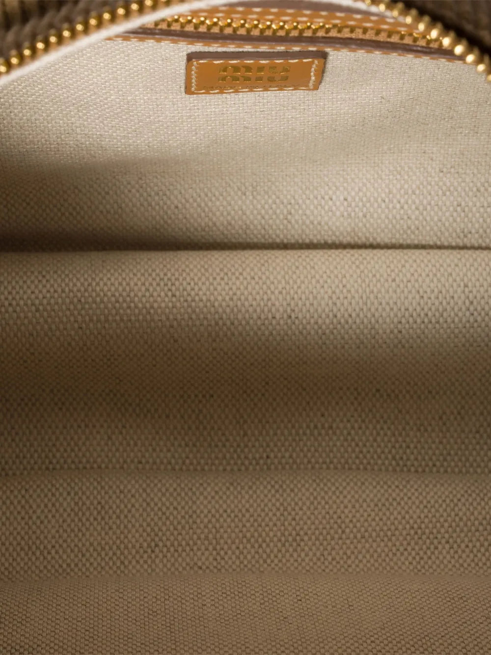 Miu Miu Pocket Corduroy Shoulder Bag