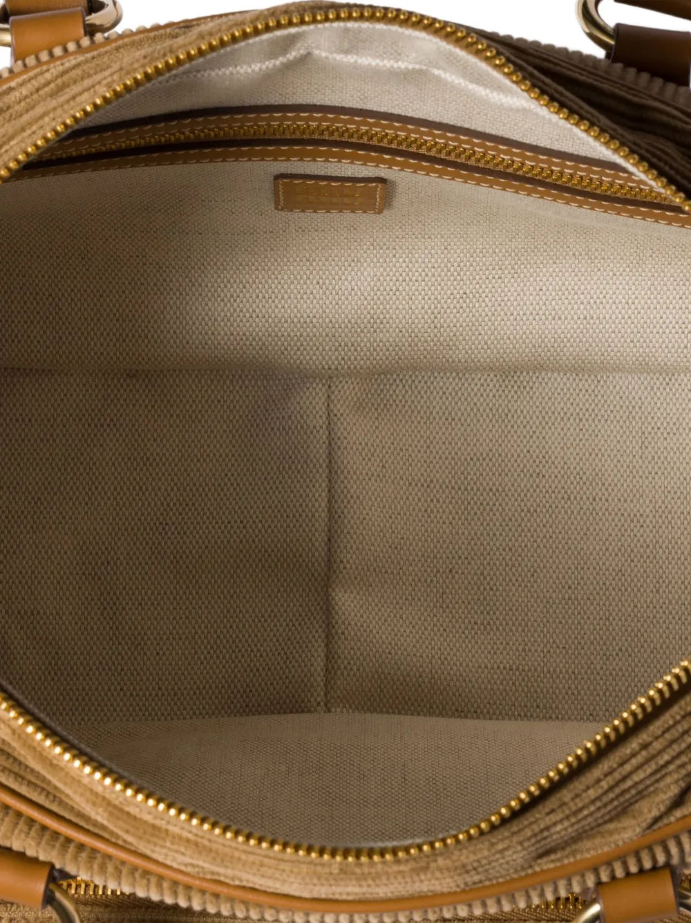 Miu Miu Pocket Corduroy Shoulder Bag