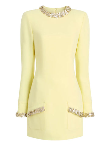 Cinq A Sept Adi Embellished Mini Dress