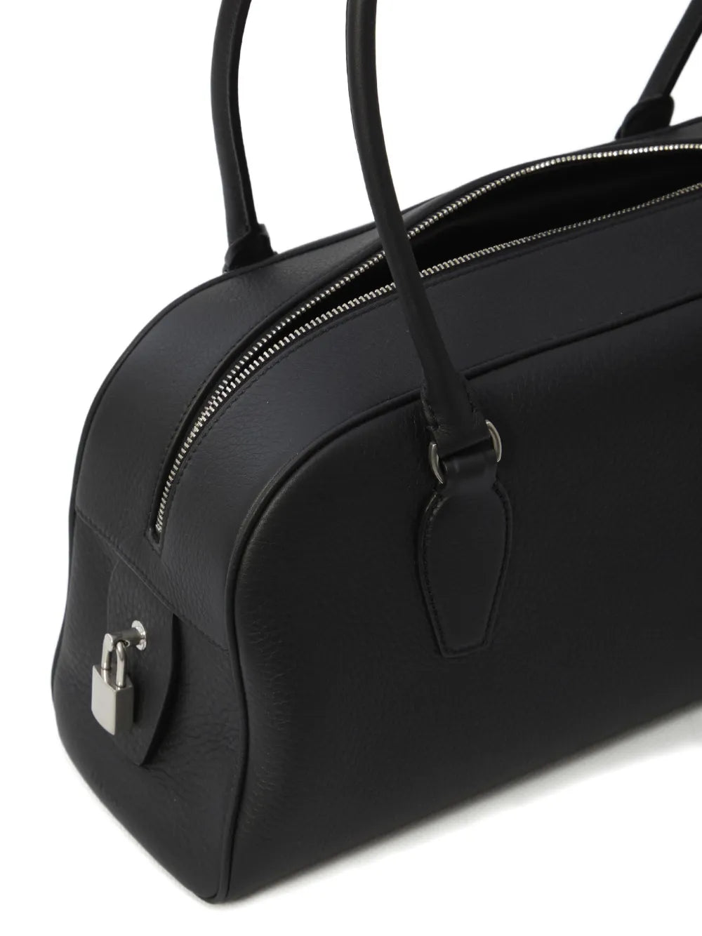 The Row Medium India Leather Shoulder Bag
