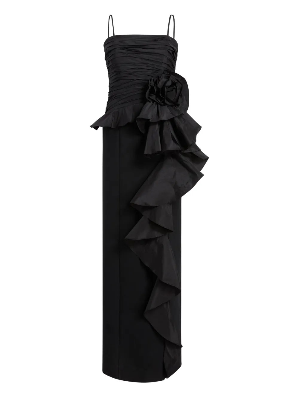 Cinq A Sept Liora Ruffled Floral Gown