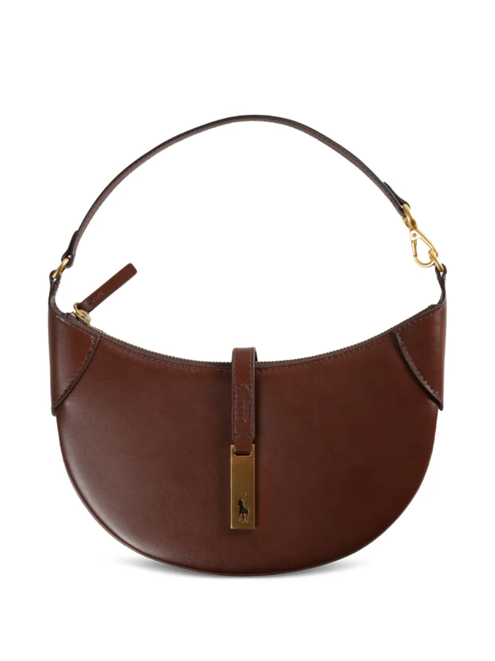 Polo Ralph Lauren Mini Polo Id Leather Shoulder Bag