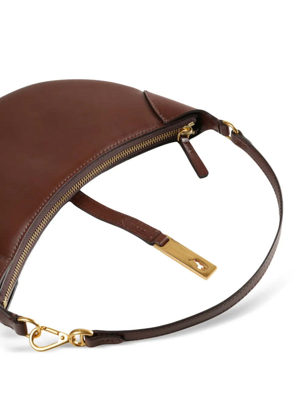 Polo Ralph Lauren Mini Polo Id Leather Shoulder Bag